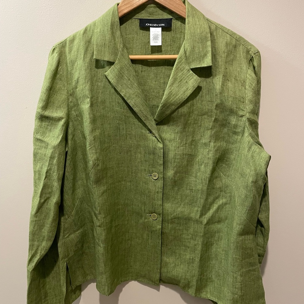 Jones New York 100% Linen’s Blazer(1505)